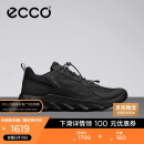 爱步（ECCO）运动鞋男 网面透气轻盈户外休闲跑步鞋 驱动系列820264 黑色43