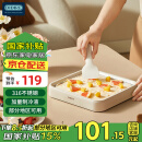 OIDIRE 炒酸奶机 炒冰机316不锈钢沙冰机制冰盘冰淇淋机激凌雪糕机家用自制DIY炒冰板免插电网红制冰神器 ODI-CB01 炒酸奶机 316不锈钢升级款