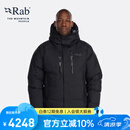 Rab秋冬男800篷Batura高山羽绒服鹅绒运动防风抗撕耐磨450g  QDB-43 黑色(New) M