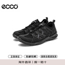 爱步（ECCO）溯溪鞋男 网孔透气户外多功能鞋 热酷系列825774 51052黑色 41