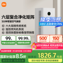 米家【家电国家补贴】小米空气净化器5Pro 家用除甲醛除菌除过敏原固态甲醛传感器监测