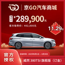 威然 380TSI 旗舰版，家用卓越，动力与舒适并重（裸车订金）