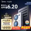 美的（Midea）中央空调一拖四多联机5匹星光PRO【省电新升级20%】25年新品 双风轮外机 小三室一厅 适用80~110㎡
