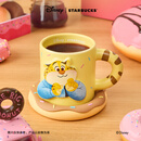星巴克（Starbucks）杯子 迪士尼疯狂动物城系列马克杯 桌面咖啡杯水杯男女士水杯送礼 豹警官马克杯414ml（配杯垫）