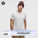 lululemon丨Soft Jersey 男士短袖针织衫芯吸 LM3ES3S 杂色蒸汽灰/杂色水滴银 L