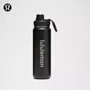 lululemon丨Back to Life 运动水瓶 710ml LU9AHLS 黑色 O/S