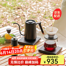 泰摩手冲咖啡壶套装礼盒 温控壶手磨咖啡机咖啡器具 礼物伴手礼礼盒