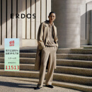 ERDOS【刘雯同款】双面拉绒宽松羊绒外套女毛呢大衣 大地驼 175/96A/XXL