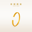 老铺黄金古法手工足金手环 · 金箍手镯儿童款 金重约24.6g