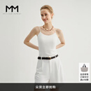 麦檬带胸垫MM五好背心吊带美背内搭女白色25夏商场同款5G4131733Q 胸垫款-白色5G4200532Q M （105-120斤）