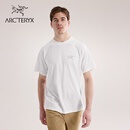 ARC'TERYX始祖鸟 KRAGG SL COTTON SS 透气 男子 棉质短袖T恤 WHITE LIGHT/石膏白 L
