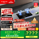 方太（FOTILE）【双边独立定时】燃气灶天然气 家用嵌入式5.2kW* 猛火燃气灶 易清洁可调节 01-TE21 政府补贴20%