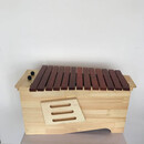 网童奇贝奥尔夫打击乐器13音箱式铝板敲琴高中低音木琴儿童老师用教具 低音木琴