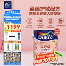 多乐士（Dulux）森呼吸淳零护敏护哮喘竹炭全效防霉抗菌无添加儿童漆油漆乳胶漆A8207白色5L