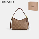 蔻驰（COACH）【品牌直供】女士LAUREL手提单肩斜挎包流浪包人造革