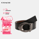 蔻驰（COACH）【品牌直供】男士板扣双面宽版腰带皮带CQ013QBLVW