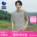 迷你巴拉（minibala）男童女童T恤夏季宝宝纯棉透气吸湿速干亲子装短袖T恤232224117202