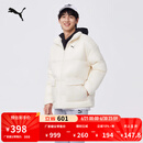 彪马（PUMA）加厚隔冷保暖轻盈短款棉服男秋冬运动休闲上衣外套687432 雪白色-80 L (180/100A)
