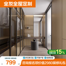 全友（QUANU）全友全屋定制走入式衣帽间卧室衣柜靠墙一体收纳柜家用柜子储物柜 799/㎡（具体方案详询客服）