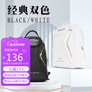 Kawasaki川崎羽毛球包双肩包运动背包独立鞋袋KBP-8220黑色