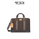 TUMI/途明 男士公文包DFO FREMONT商务手提包电脑包 棕色 15英寸