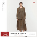 噢姆（AUM）【轻松套装】AUM噢姆2025年夏季新款衬衫袖西装外套上衣连衣裙女 咖啡外套 M