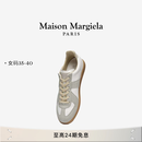 Maison Margiela马吉拉情侣德训鞋拼接小白鞋休闲运动鞋经典款女鞋单鞋 T1016水洗白 37