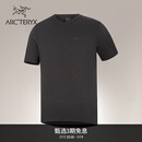 ARC'TERYX始祖鸟 KADEM CREW SS 透气 男子 速干短袖T恤 Black Heather/黑灰色 M