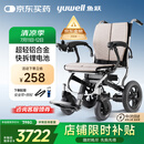 鱼跃(yuwell)电动轮椅D130FL老人专用折叠轻便残疾人智能轮椅代步锂电