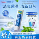 云南白药【采销推荐】经典薄荷护龈牙膏 改善牙龈问题 祛牙垢清新口气210g