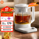 米家小米智能养生壶烧水壶电热水壶玻璃恒温壶 泡茶煮茶器一体 儿童冲奶自动保温 家用办公室1.8升P1