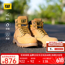 CAT卡特经典大黄靴马丁靴男士牛皮钢头防撞耐磨高帮鞋P89162O1BDC25 黄色 41