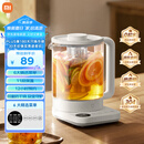 米家小米养生壶烧水壶恒温电热水壶煮茶壶泡茶器一体机304不锈钢米家小白壶 家用办公室 附茶漏N1 1.5L