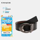 蔻驰（COACH）【品牌直供】男士板扣双面宽版腰带皮带CQ013QBLVW
