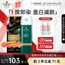 施华蔻（Schwarzkopf）怡然一按染泡泡染发乳2.0雾感冷黑 染发剂植物染发膏男女多次盖白