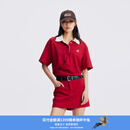 RE'VAN芮范2025秋季新品设计师款气质刺绣红色短裙套装RL72403155 红色 M /38