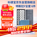 科德宝空调滤芯HEPA空气滤芯适用特斯拉Y毛豆MODEL Y外置+内置6片全套