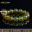 永恒符号品牌原矿多米尼加净水蓝珀手串男自然琥珀蜜蜡原石文玩手链女士 蓝珀1.5x14颗 手围16.5-19cm