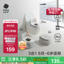 babycarebc马桶坐便器马桶多功能蹲便器儿童仿真如厕训练6月-6岁 温特绿