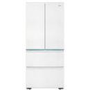 海尔（Haier）山茶花485升全空间保鲜594mm专业超薄零嵌法式多门电冰箱一级能效BCD-485WGHFD1BWLU1国家补贴20%