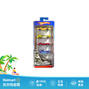 风火轮Hot Wheels 铝合金仿真汽车模型套组5pcs 盲盒系列 火辣小跑车 小轿车