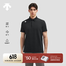 DESCENTE迪桑特TRAINING系列综训TOUGH男士速干短袖POLO衫夏季 BK-Tap Shoe XL (180/100A)
