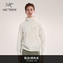 ARC'TERYX始祖鸟 SQUAMISH HOODY 轻量 男子 风壳夹克 ARCTIC SILK/极地白 M