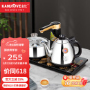 金灶（KAMJOVE）K9全自动上水电热水壶茶具套装泡茶壶烧水一体机全智能茶台烧水壶 亮银色 0.9L
