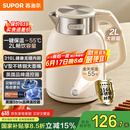 苏泊尔（SUPOR）墩墩大容量电水壶热水壶 2L无缝内胆电热水壶316L不锈钢烧水壶一键保温恒温SW-20J01P