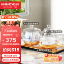 金灶（KAMJOVE）底部自动上水电热水壶 茶台煮泡茶烧水壶保温一体机全自动恒温H9 香槟金【20x37cm】 1个