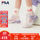 FILA斐乐童鞋儿童运动鞋2025夏季中大童男女太空舱透气跑步鞋