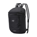 Arcter始祖15L升刺绣徽标多功能登山尼龙双肩背包男女同款 黑色