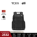 TUMI/途明男士双肩包廓形通勤包电脑包 黑色