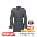 哈吉斯（HAZZYS）男装 春秋款设计款经典时尚风衣外套男ASWZH03AH01 灰色GE L (175/96A 48)